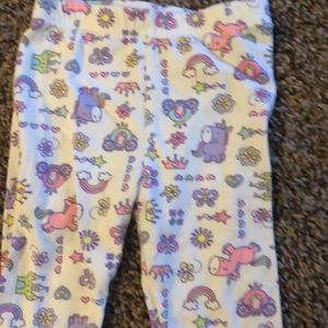 Unicorn baby girl pants